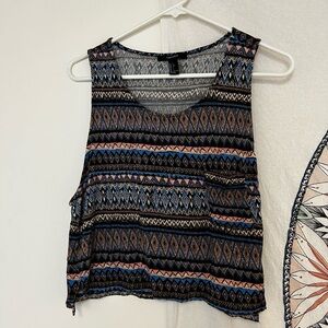 Forever 21 Tribal Print Tank
